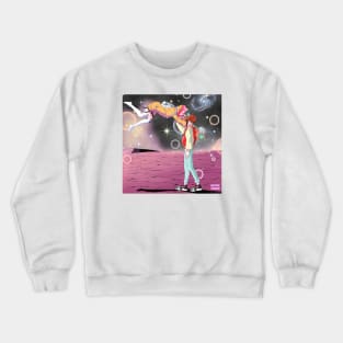 Tengu Boy & Space Girl Crewneck Sweatshirt